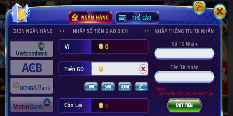 Rút Tiền rikvip Tips quan trọng khi rút tiền rikvip